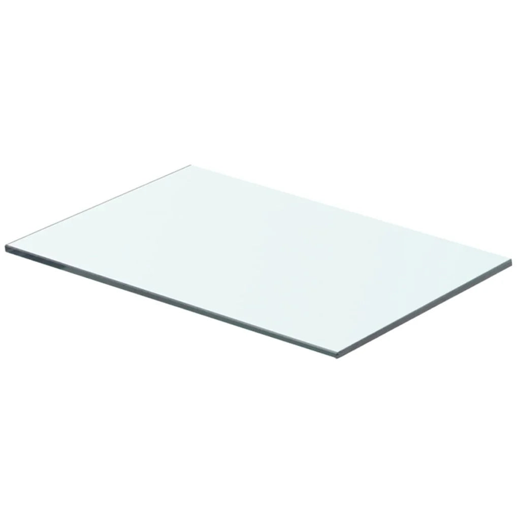 Pannello per mensola in vetro trasparente 40 x 20 cm 2702179/2