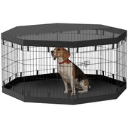 Recinto per Cani ¨C Minimal ¨C Grigio 8 Panelli 2.5 m2