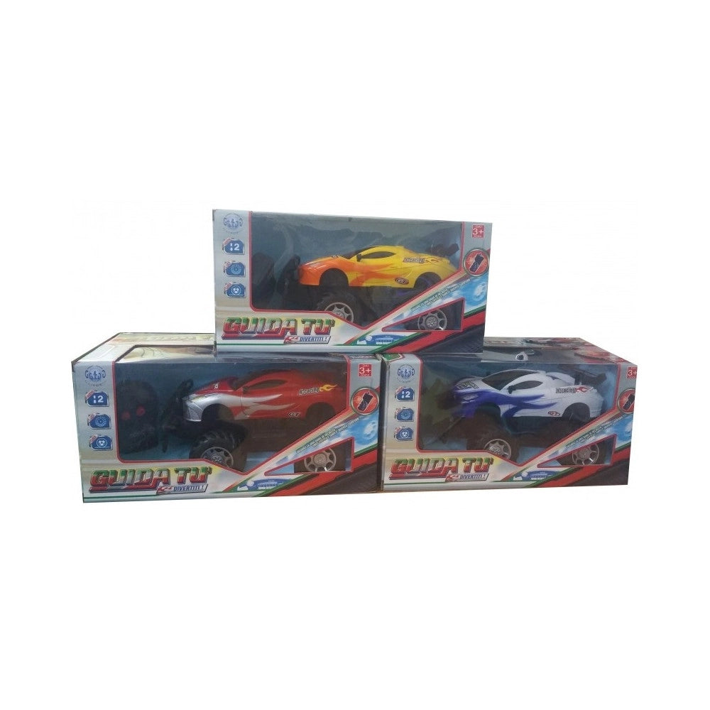 Trade Shop - Macchina Telecomandata Radiocomandata Rc 1:20 X-racing Gt 27mhz Luci Macchinina -