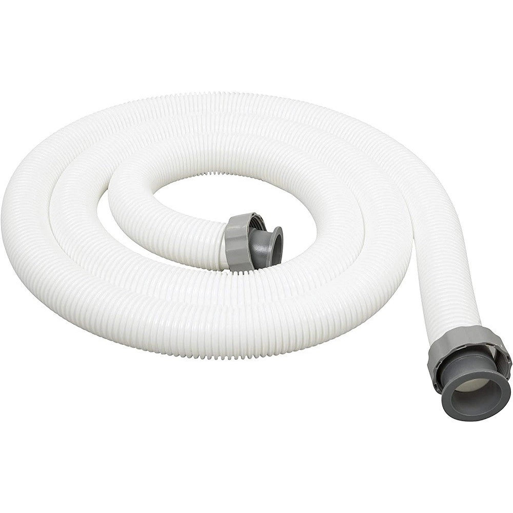 Trade Shop - Tubo Da 3 Mt Diam.38 Mm Per Pompe Filtri A Sabbia Bianco Ricambio Piscina 58368 -