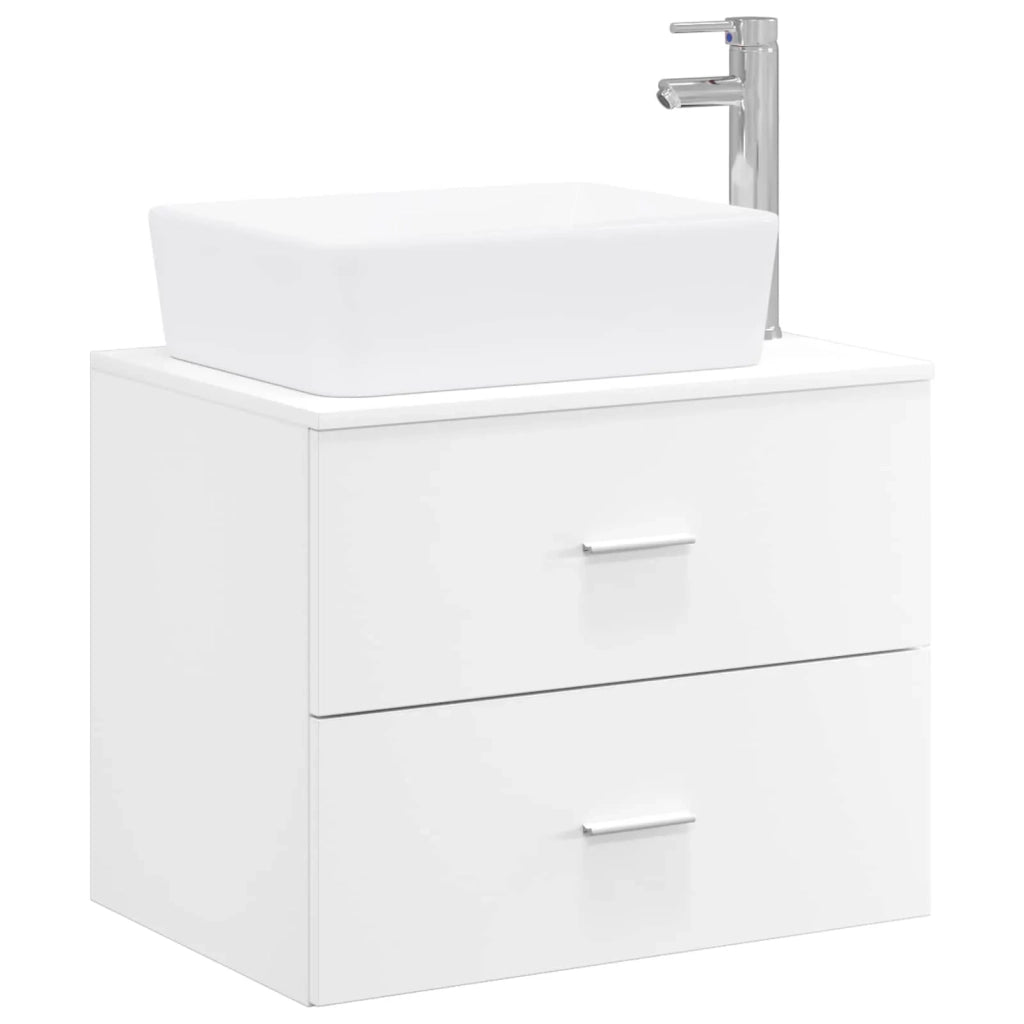Set di mobili per il bagno Bianco Legno ingegnerizzato 3404390