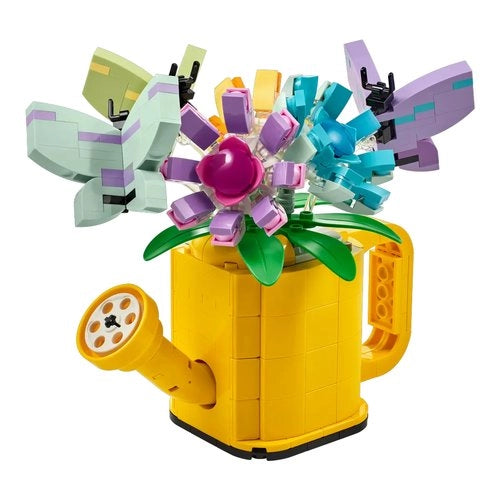Innaffiatoio con fiori - 31149