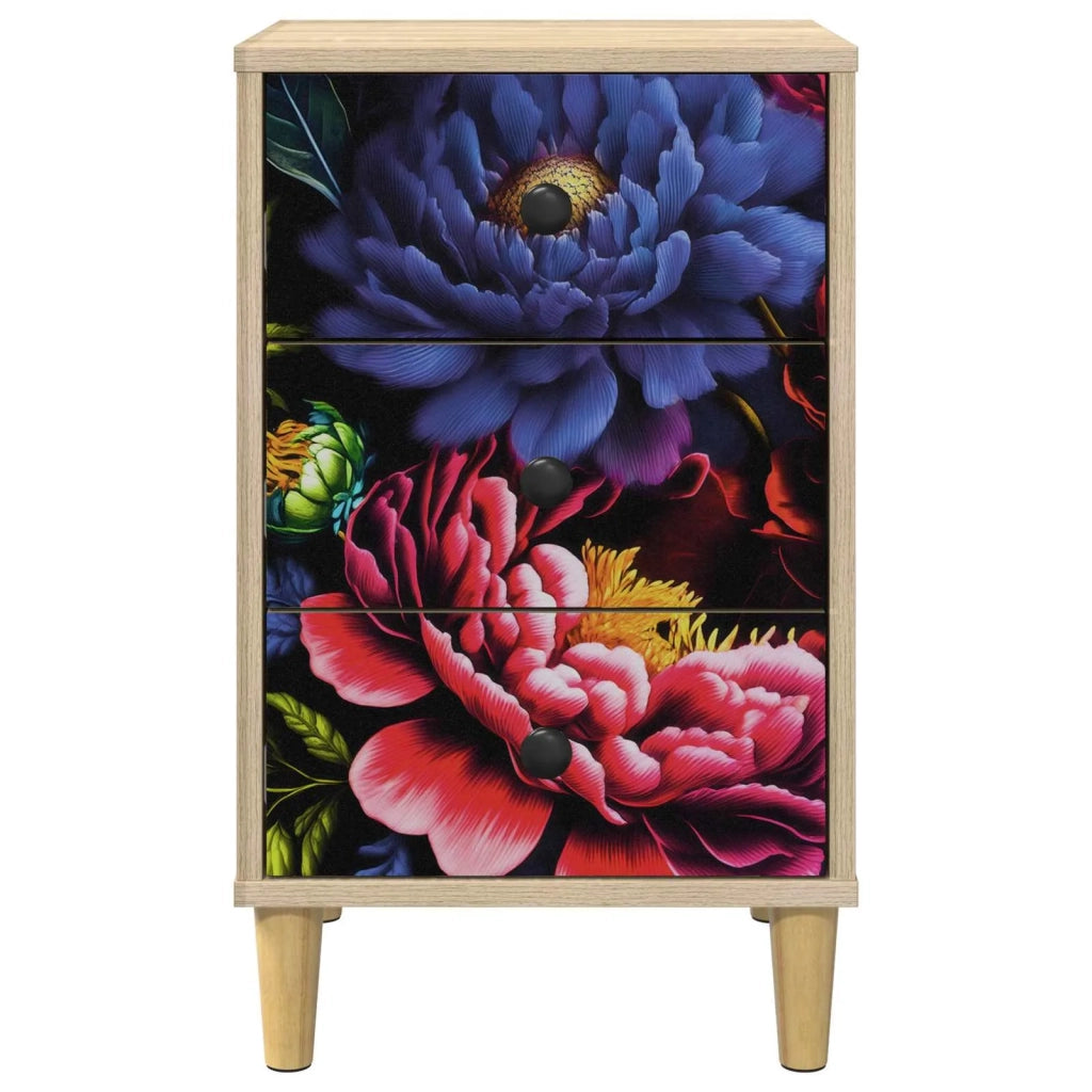 Armadio da Notte KIEL 2 pz Rovere Sonoma 36 x 33 x 60 cm 8007298