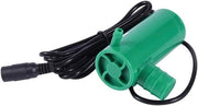 Pompa a doppio effetto 12V DC - Massima testata di 9M e 500L/H di capacità per vasca da giardino