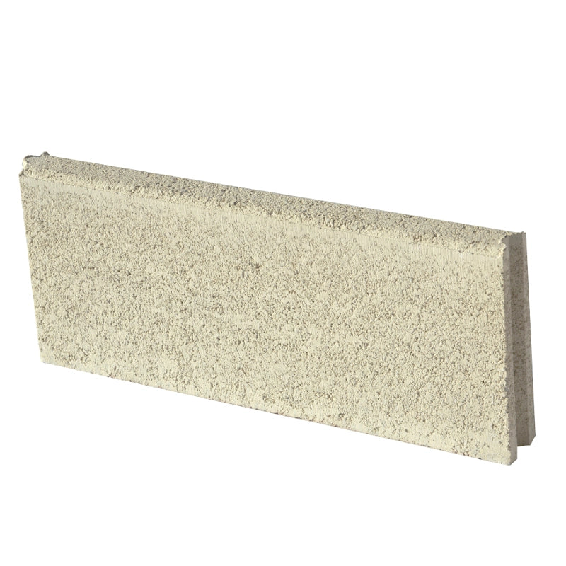 CORDOLO DEMI CREME 5X50XH20CM IN CEMENTO.