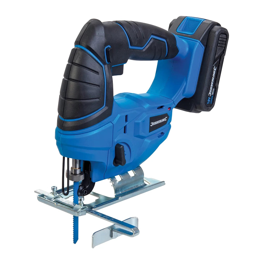 Silverline 947242 seghetto alternato  da 18 V, 1 batteria agli ioni di litio da 2,0 Ah