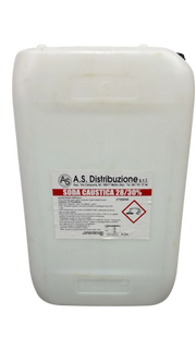 Soda Caustica 25 KG Liquida 30% Potente Detergente Industriale per Pulizia e Manutenzione Idrossido di Sodio liquido