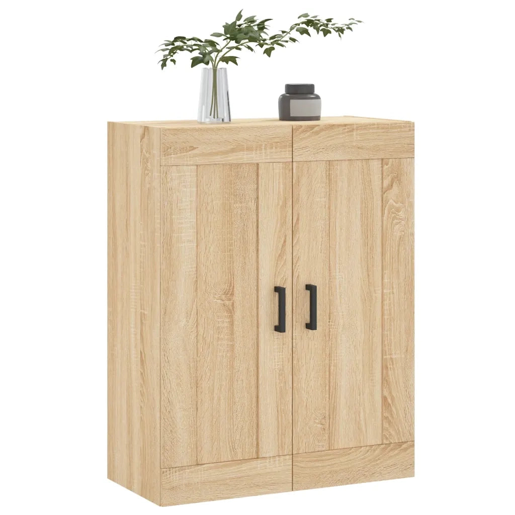 Mobile a Parete Rovere Sonoma 69,5x34x90 cm Legno Multistrato 830383