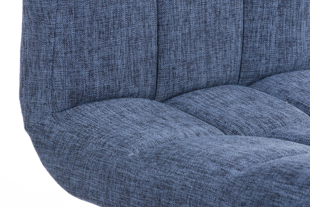 Sgabello Peru Stoffa blu