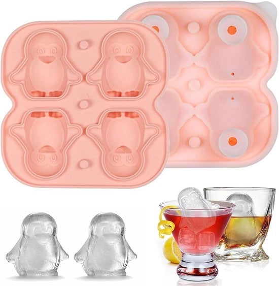 Iscrizioni per ghiaccio in forma di cubetti con coperchio per cocktail, whisky, vino, purea di frutta e gelato di ghiaccio - Ideali per ogni occasione