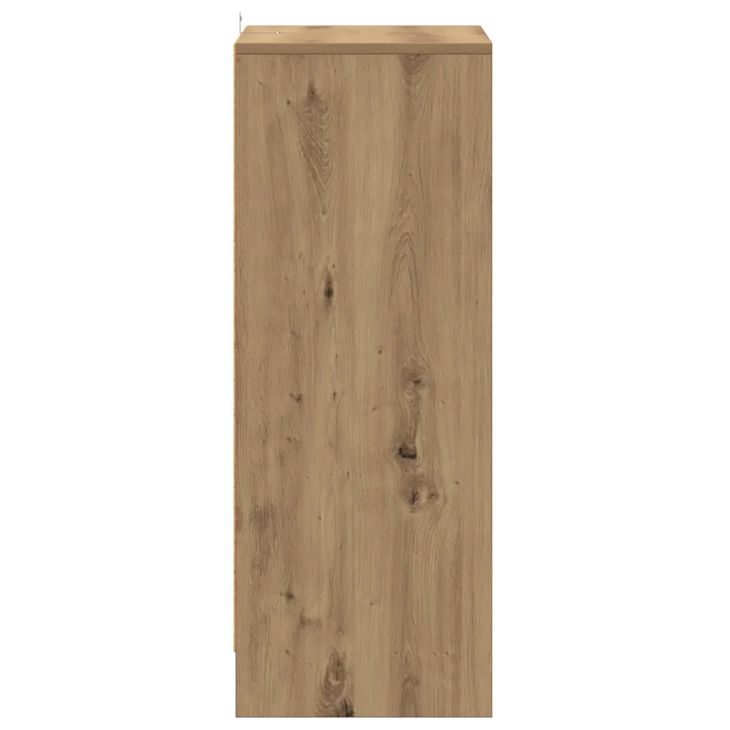 Scarpiera Rovere Artigianale 60x35x92 cm in Legno Multistrato 856703