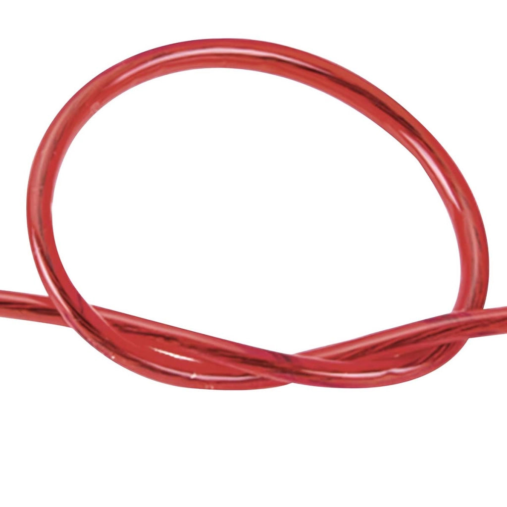 Stendibiancheria resistente da 20 m con ganci per asciugatura all'aperto Rosso Lifetime