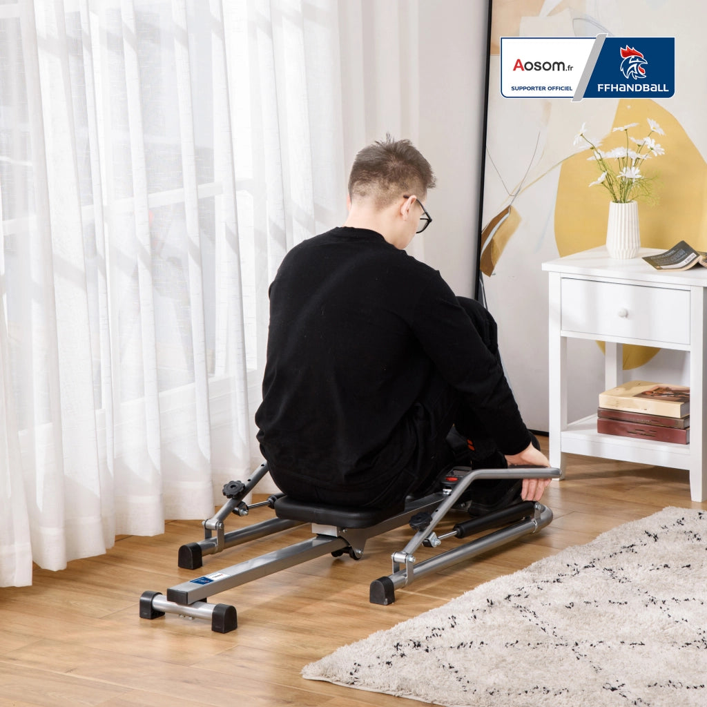 Vogatore Pieghevole da Interno ¨C Xylo ¨C 3 Livelli Resistenza, Display Multifunzione, Acciaio