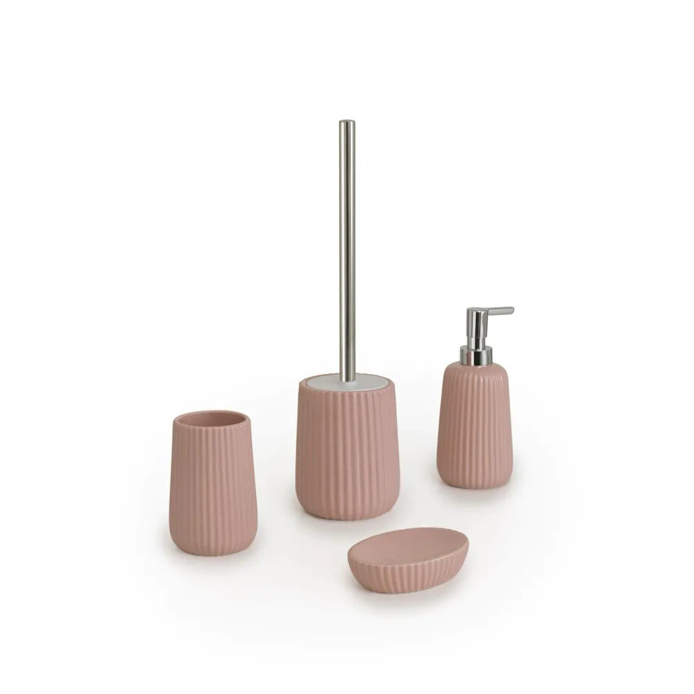 Portasapone Gedy in ceramica rosa | Marika