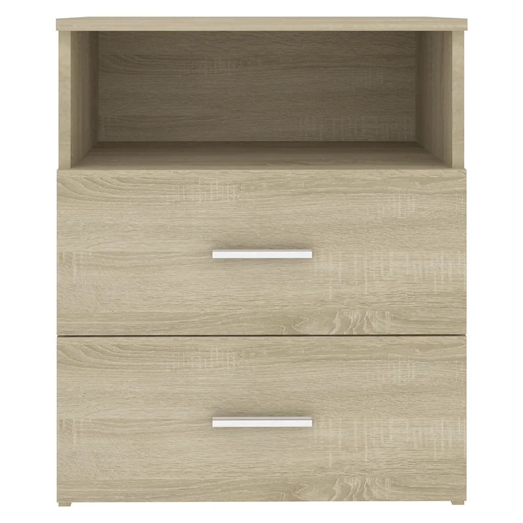 Comodino | Armadio da Notte | Mobiletto da notte Rovere Sonoma 50x32x60 cm