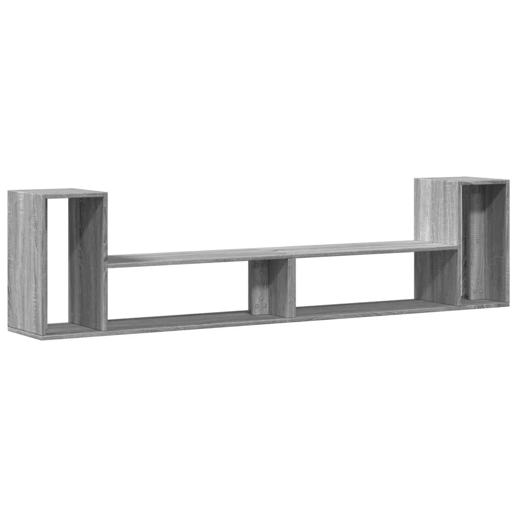 Mobili TV 2 pz Grigio Sonoma 100x30x50 cm in Legno Multistrato 840798