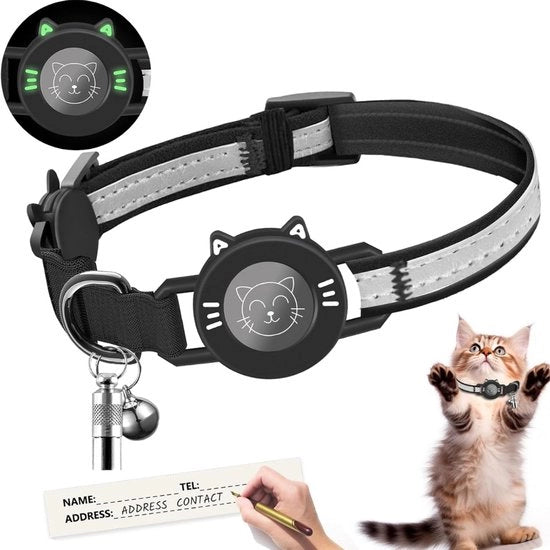 Collare per gatti - Impermeabile e riflettente - Adatto per gattini