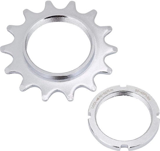Cassette per Bicicletta in Acciaio di Alta Resistenza - Veloce - Fissa - Unidirezionale - Resistente all'Oxidazione - Movimento di Rotazione Liscio - Adatto per Biciclette da Allenamento