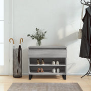 Scarpiera Grigio Sonoma 70x36x60 cm in Legno Multistrato 831450