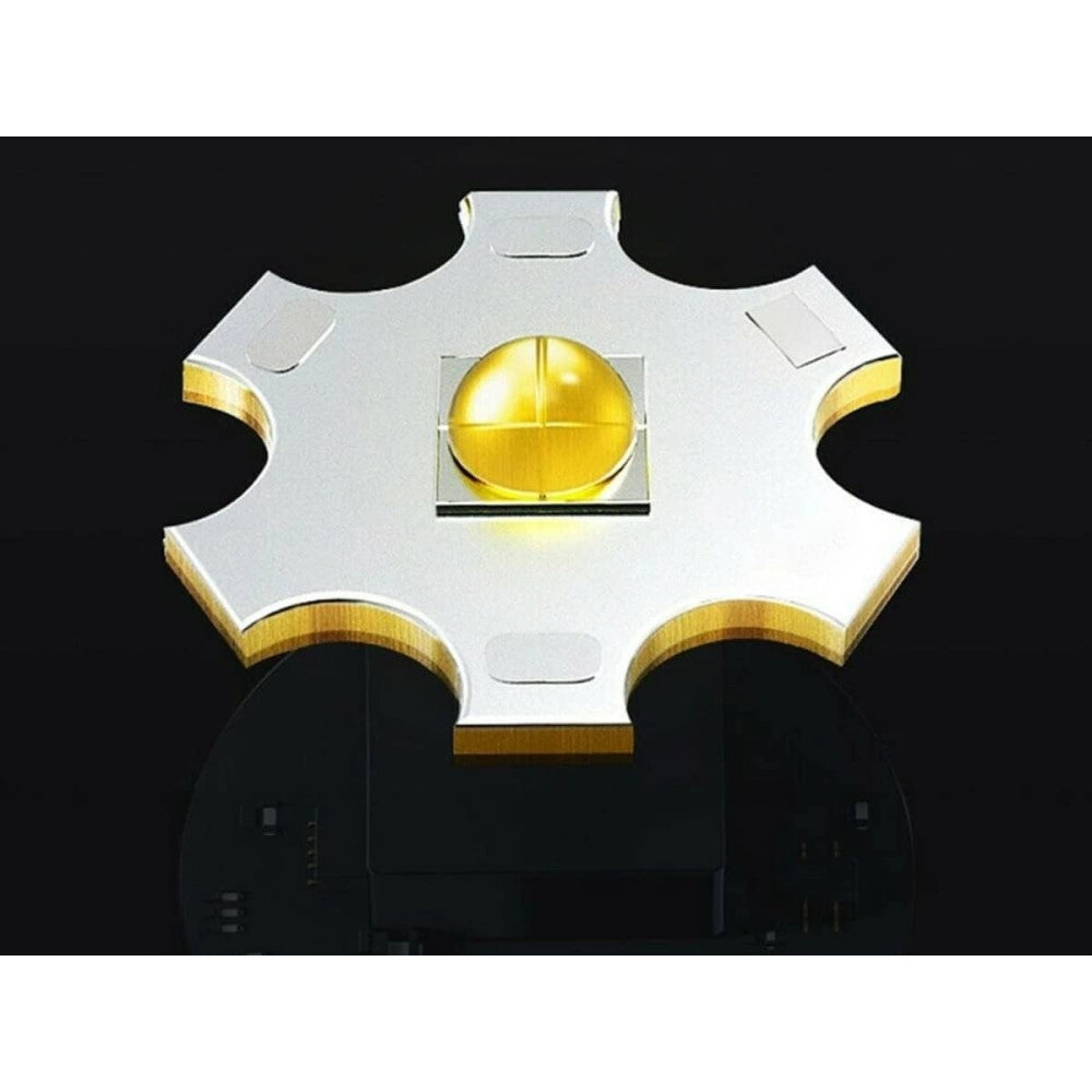 Trade Shop - Torcia A Led Potente Professionale 3500lmn Fino A 500mt Ricaricabile Usb Ip65 -