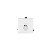 Luky - Luce da incasso segnapasso LED Beneito & Faure - 2W, Luce calda 3200K, 65° - Faretto da incasso Quadrato Bianco