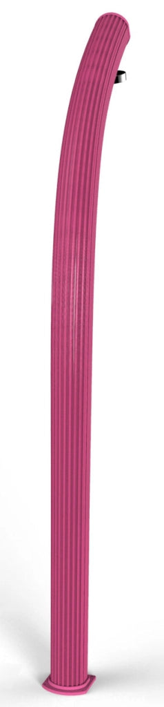 Doccia Solare da Giardino 25L Miscelatore e Lavapiedi Arkema Jolly Fuxia