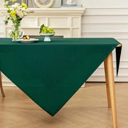 Tavolino copri tavolo in tessuto di poliestere, impermeabile, 100x100cm, con effetto loto, resistente alle macchie, lavabile