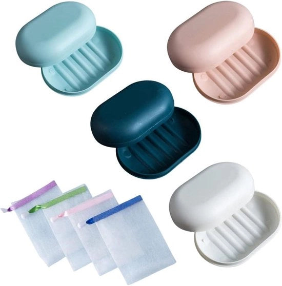 Sacchetto di sapone con coperchio per viaggio - doccia - camminata - bagno sacchetto di sapone con coperchio 

Osservazioni:
- Modello: 
- Materiale: 
- Dimensioni: 
- Capacità: 
- Colore: