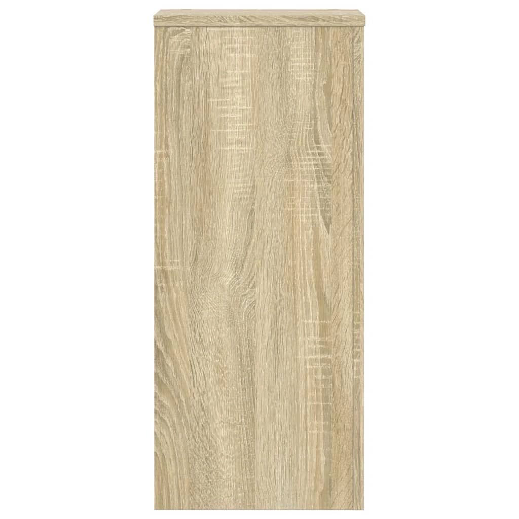 Portavasi mobili per fiori set da 2 legno ingegnerizzato Sonoma marrone 02_0045350