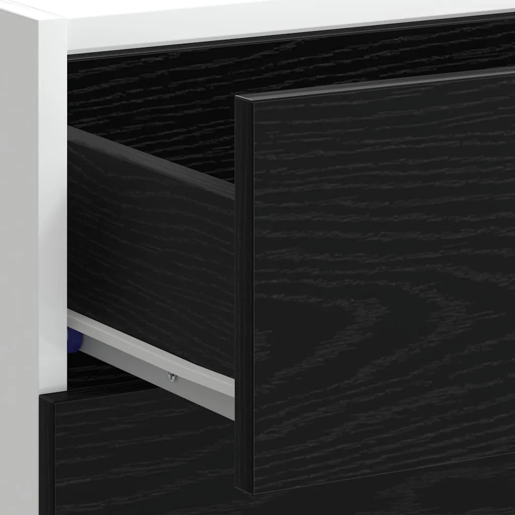 Base per Cucina Rovere Nero 40 x 46 x 81,5 cm Legno multistrato