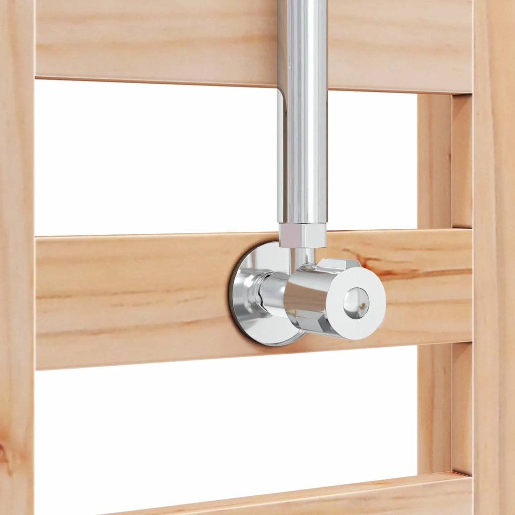 Doccia da esterno 223 cm Legno massello di pino e acciaio inox 886328