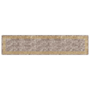 Runner in Moquette | Runner Tappeto MARSA Grigio 80 x 350 cm Poliestere e PVC