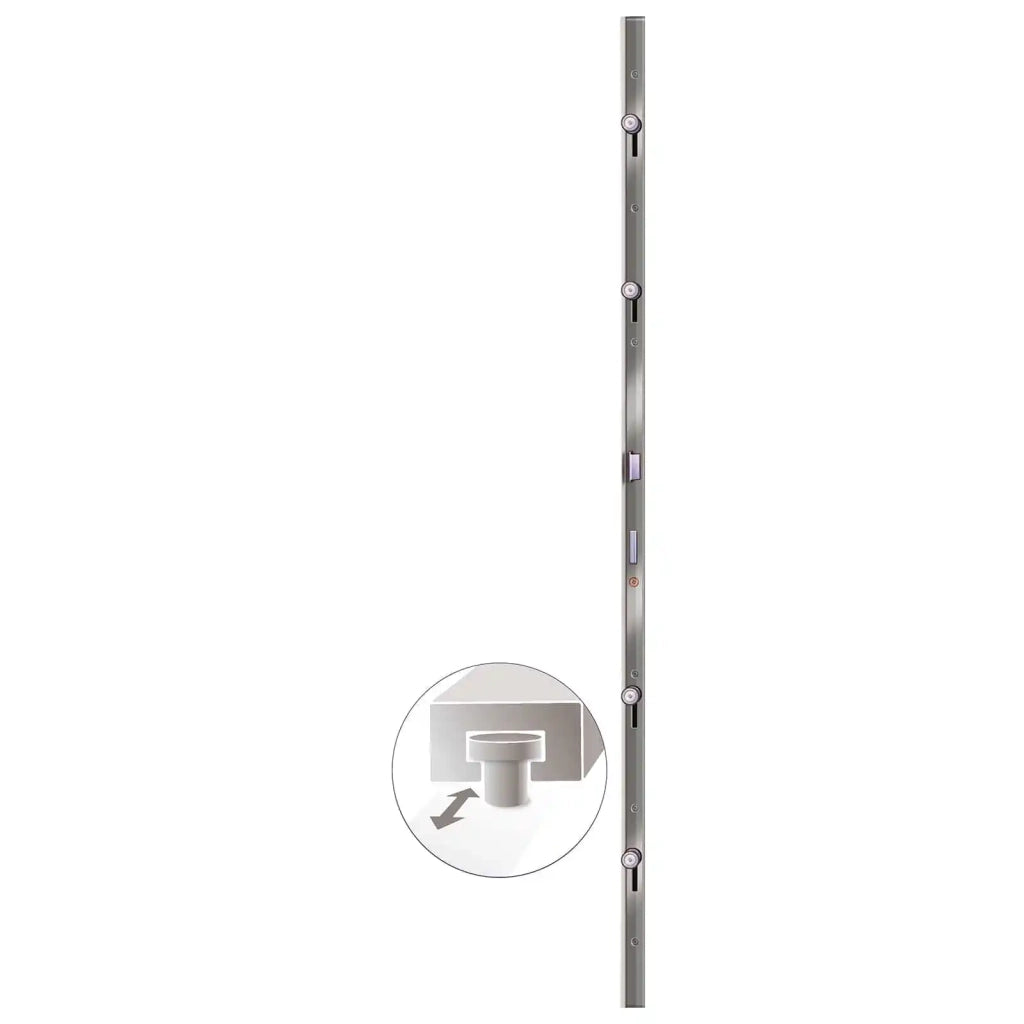 Porta Frontale Antracite 88 x 200 cm PVC 3445719