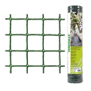 Rete Metallica Zincata Verde a Maglia Quadra 12 x 12 cm Verdemax Formato: 1 x 5 mt