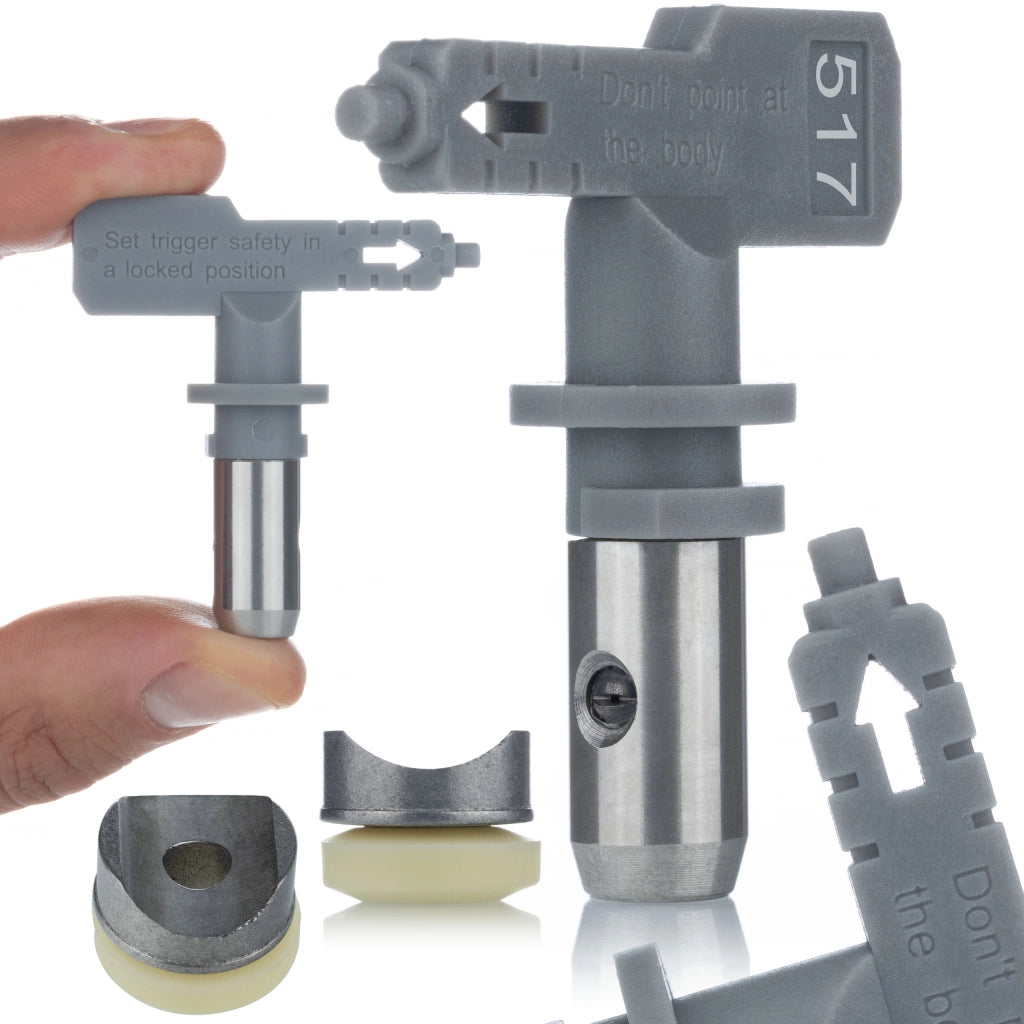 Pistola a Spruzzo Rosfix UltraSpray MasterJet MJ1 – Ugello Hi-Flow 517 | Acciaio Inox