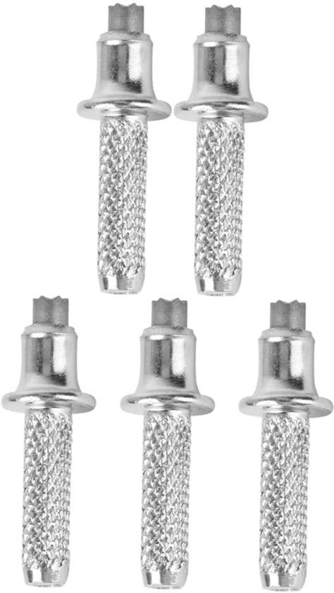 Accessori per Alpenstock, Capocchi in acciaio per bastoni da trekking, Viti di fissaggio per bastoni da trekking, Punti di sostituzione per bastoni da sci, 5 pezzi