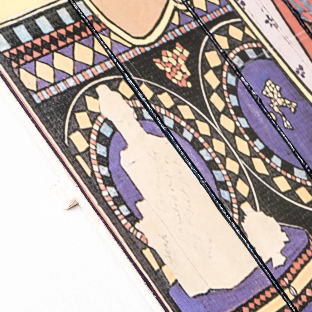Stampa su legno da parete india 60x100 cm design moderno | Duzzle