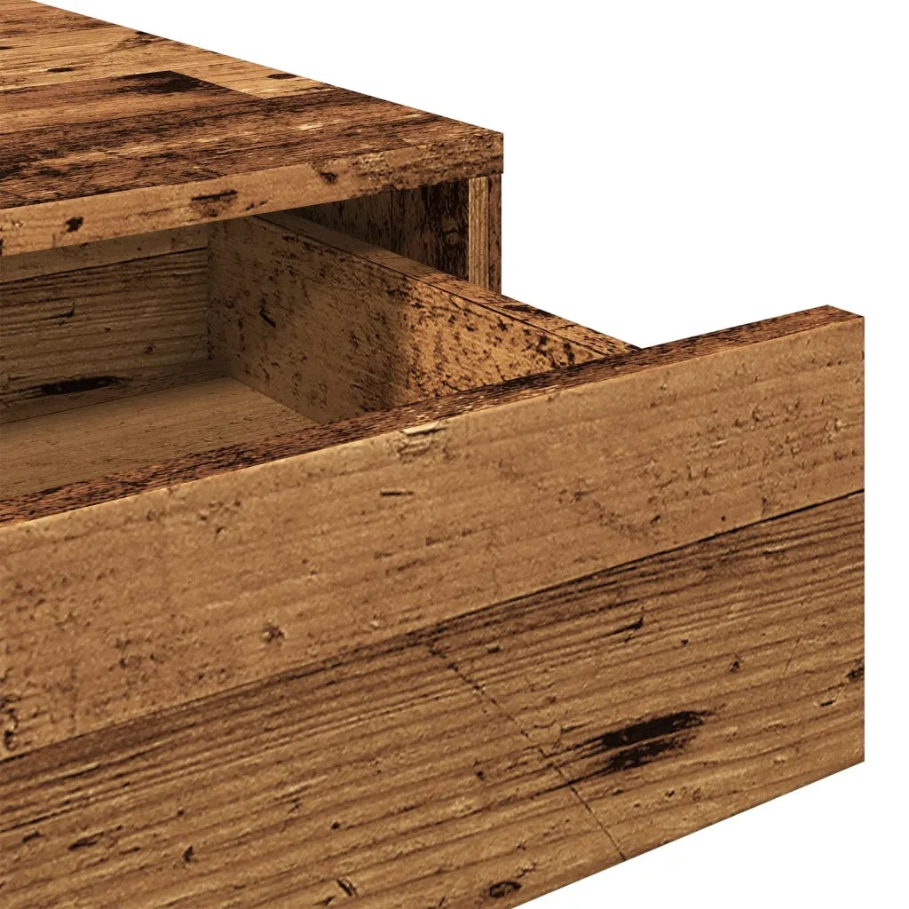 vidaXL Scrivania Legno Antico 101x50x76,5 cm in Legno Multistrato