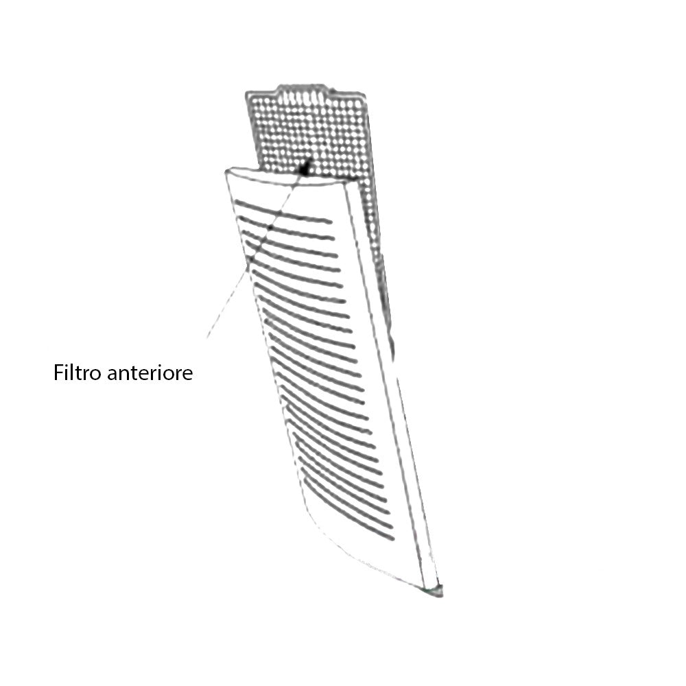 Hailea Ricambio Filtro Aria Antipolvere per Refrigeratore Modello HC100A ( Griglia Anteriore Esclusa )