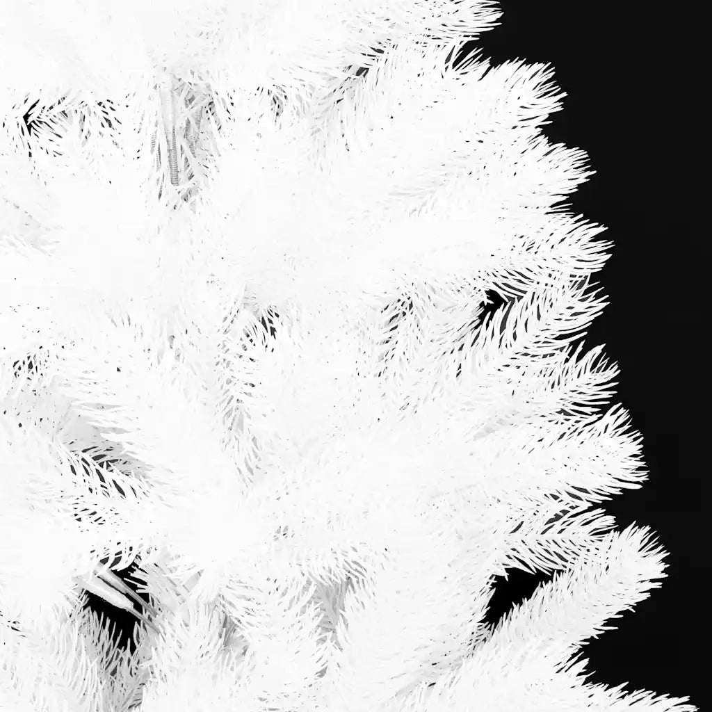 Albero di Natale Artificiale con Aghi Realistici Bianco 120 cm 321021