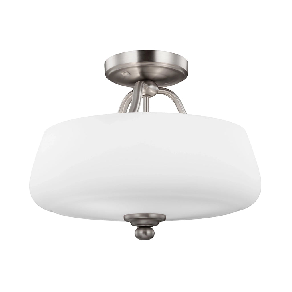 Lampada a Soffitto 4 Luci Rama In Acciaio Nero A Bracci Curvi E Sfere In Vetro Opalino