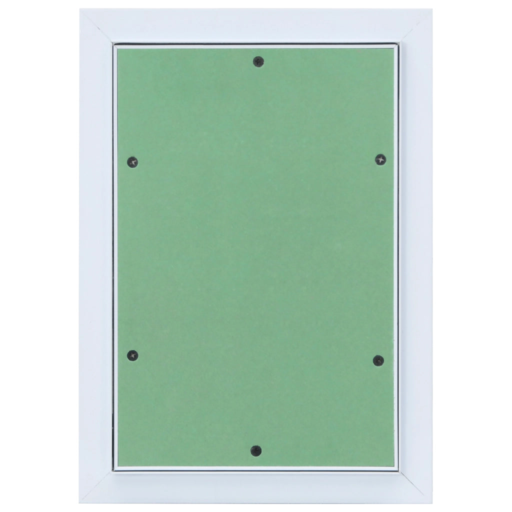 Pannello di accesso  con cornice in alluminio e cartongesso 200x300 mm
