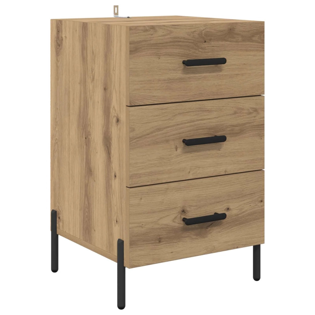 Armadio da Notte Rovere artigianale 40 x 40 x 66 cm 882126