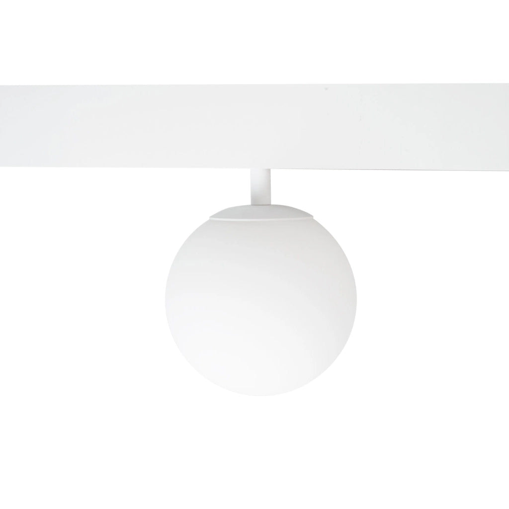 Faretto magnetico sfera opale bianca 5,4W 334lm 3000K Maxlight