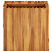 Fioriere | Cassetta per fiori | Letto Rialzato da Giardino 50x30x50 cm in Massello di Acacia