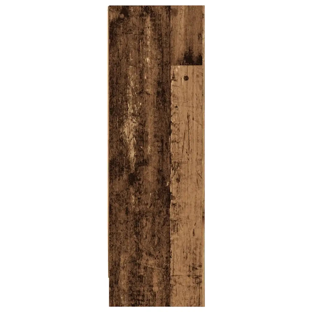 vidaXL Libreria Legno Antico 80x24x76 cm in Legno Multistrato