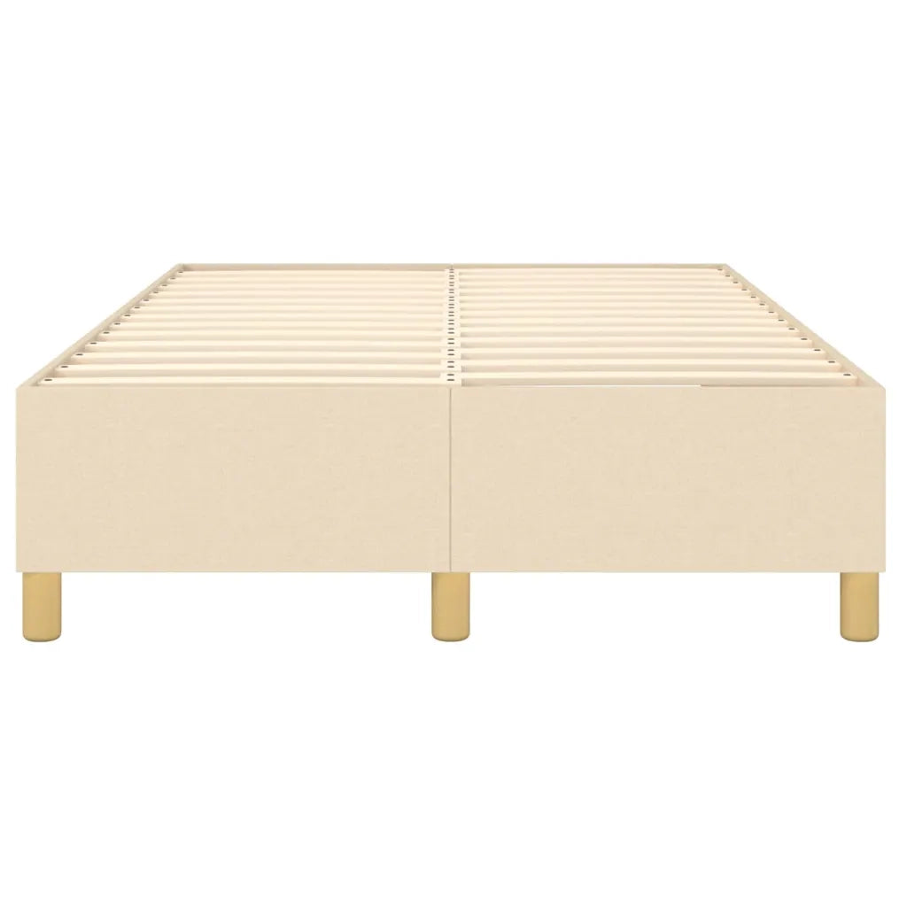 Struttura Letto a Rete a Molle Crema 120x200 cm Tessuto 3120950
