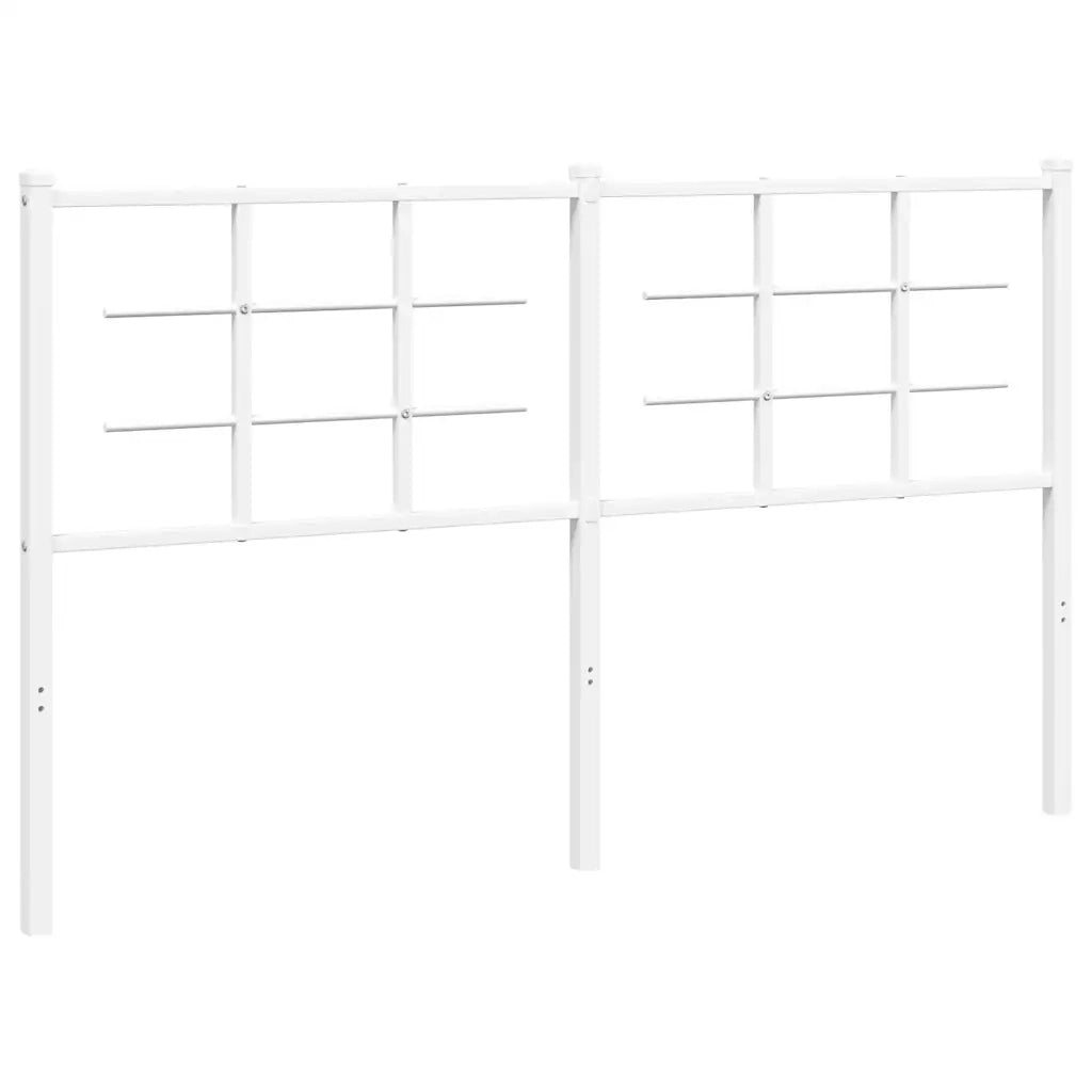 Testiera in Metallo-Testiera in Ferro-Testata Bianco 160 cm 901592