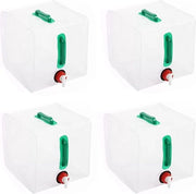 Ottima Olla Portatile con Rubinetto - BPA Libero - Adatto per Alimenti - Campeggio all'Aperto - Escursioni - Portatile - Preparazione alla Crisi