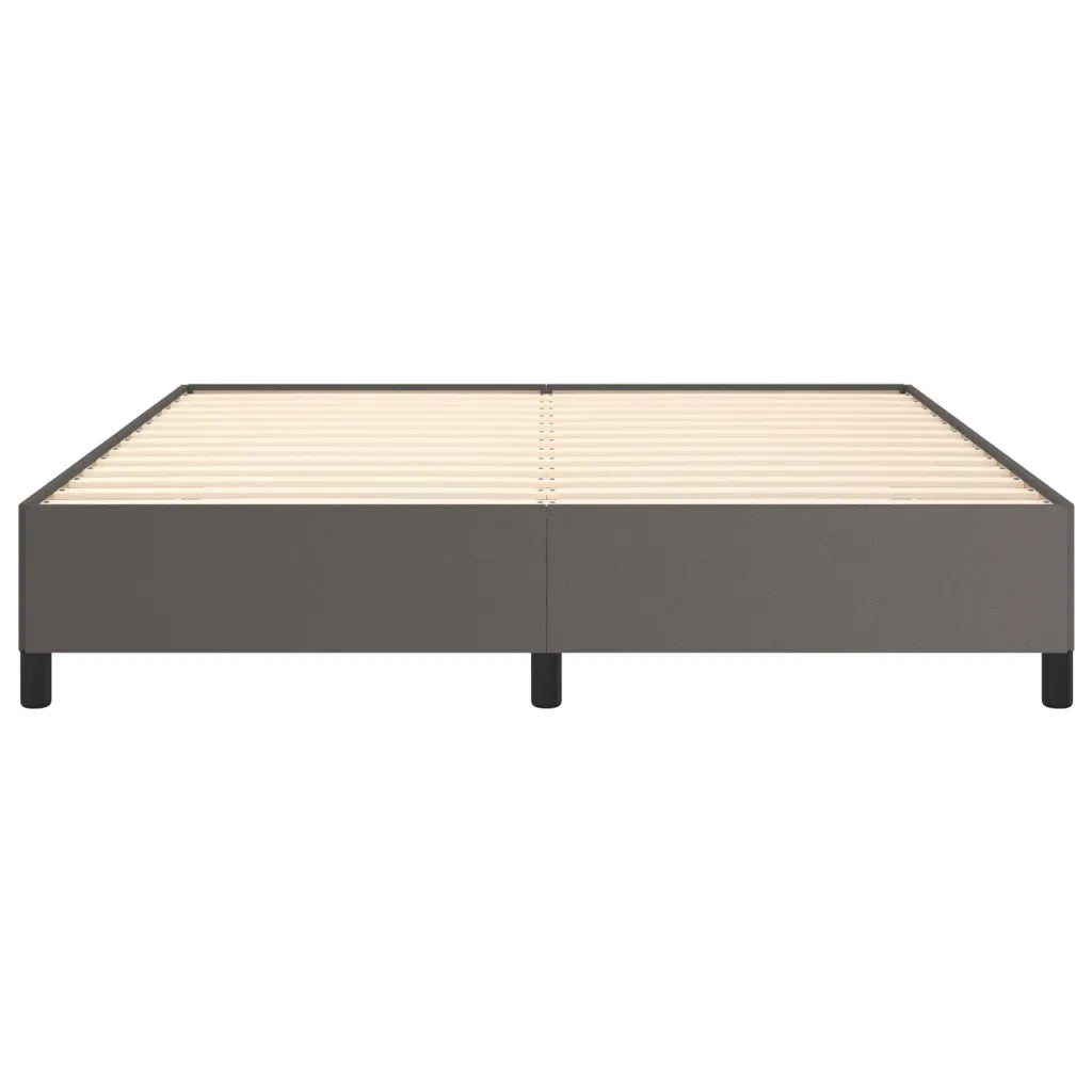 Giroletto-Struttura Letto Grigio 180x200 cm in Similpelle 334638